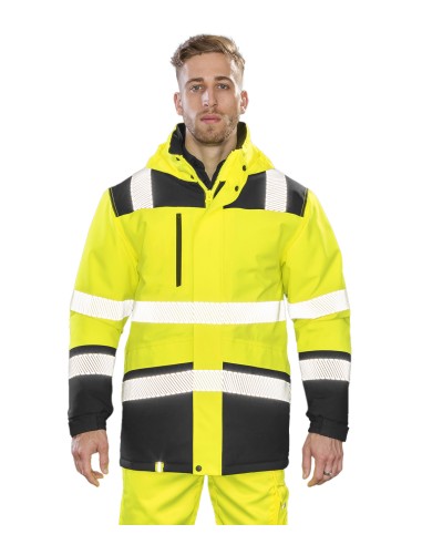R-R475X-Printable Waterproof Softshell Safety Coat